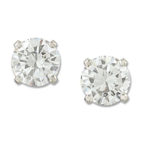 earring cartier c de|cartier 18k diamond earrings.